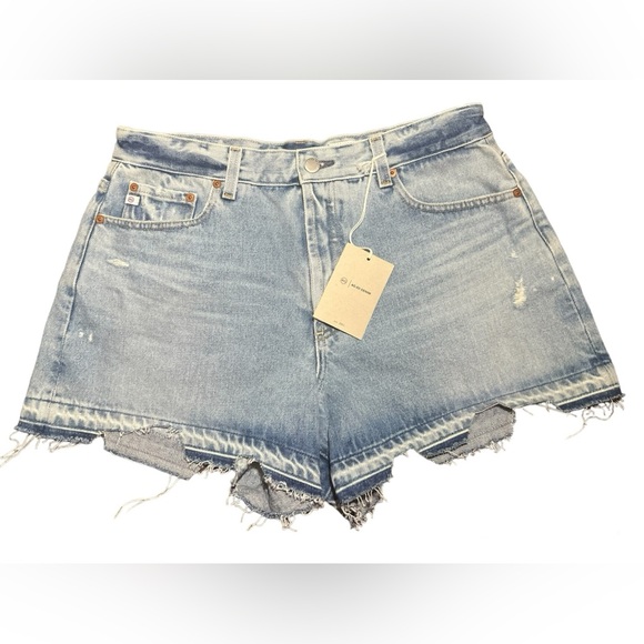 AG Adriano Goldschmied NEW Alexxis High Rise Jean Shorts Size 31 - Picture 8 of 8